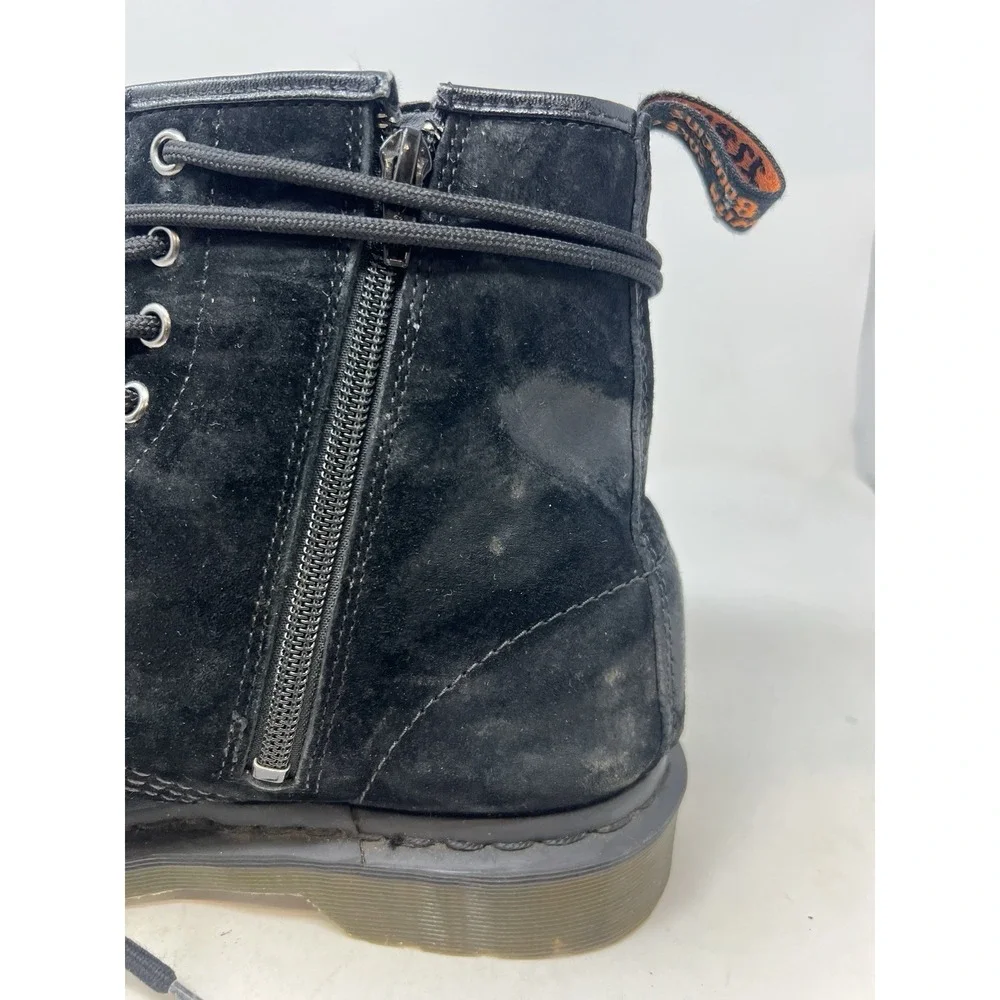 Dr Doc Martens × BEAMS ‎ Suede 1460B 8-hole boots black Rare Men's 9 US
